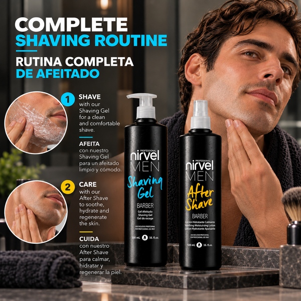 Men Shaving Gel – Clean Shave & Softness, 500 ml
