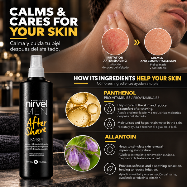 Men After Shave Lotion – Soothing & Hydrating, 500 ml