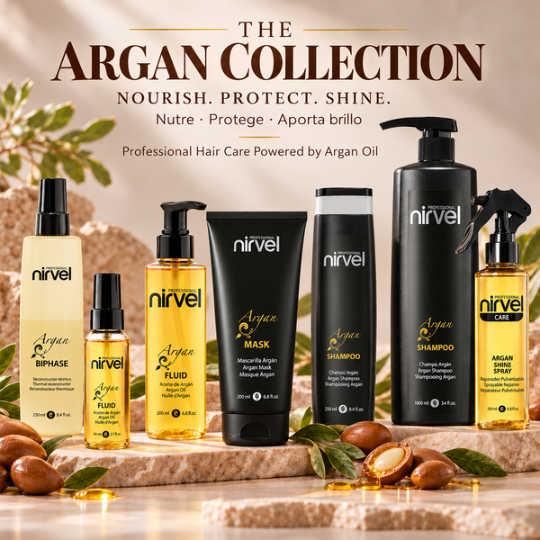 Argan Fluid – Argan Hair Oil for Shine & Split End Sealing
