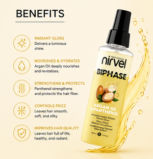 Biphase Argan Oil & Panthenol