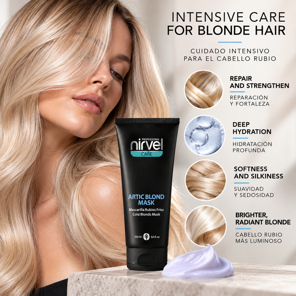 Artic Blond Mask – Purple Hair Mask for Blonde Hair