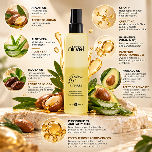 Argan Biphase – Leave-In Thermal Protector