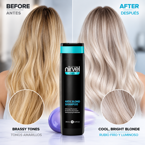 Artic Blond Shampoo– Purple Hair Shampoo for Blonde Hair