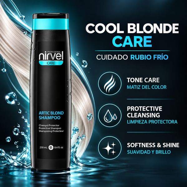 Artic Blond Shampoo– Purple Hair Shampoo for Blonde Hair