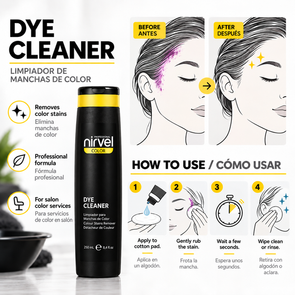 Dye Cleaner – Hair Color Stain Remover