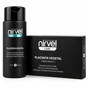 Placenta Vegetal Fresh Effect Set – Strengthening Shampoo & Ampoules Set