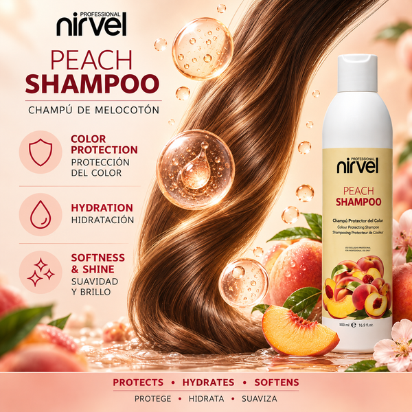 Peach Shampoo – Colour Protecting & Hydrating