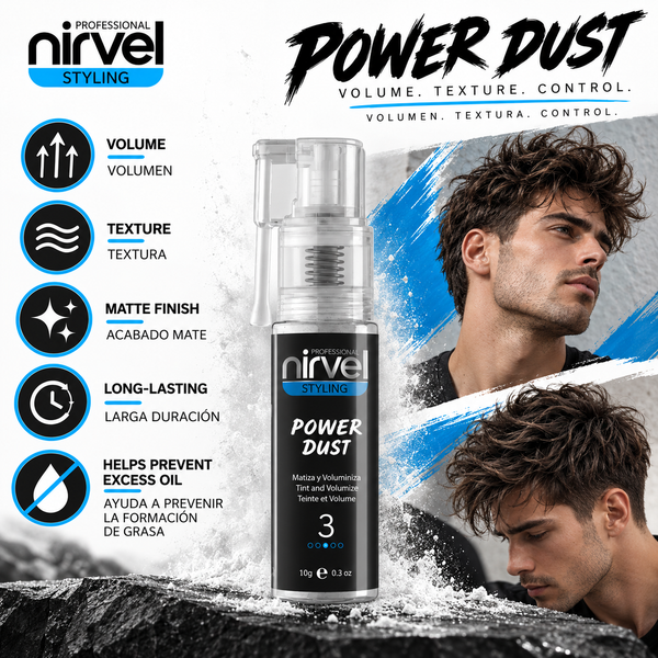 Power Dust – Volumizing Hair Powder, Matte Finish & Flexible Hold