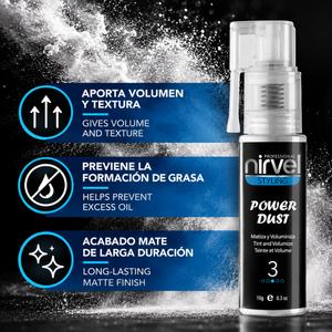 Power Dust – Volumizing Hair Powder, Matte Finish & Flexible Hold