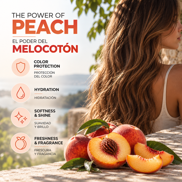 Peach Shampoo – Colour Protecting & Hydrating