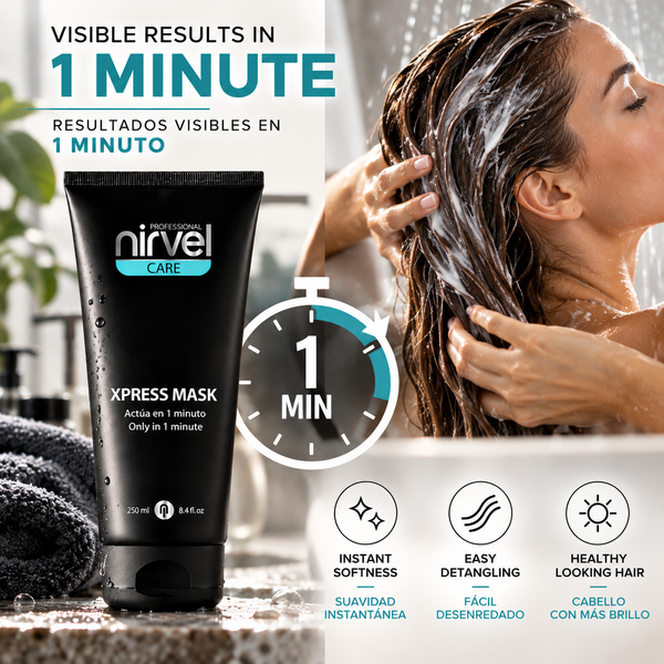 Nirvel Xpress Mask – 1-Minute Hair Mask