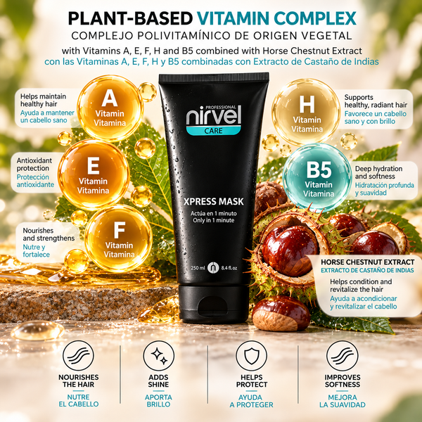 Nirvel Xpress Mask – 1-Minute Hair Mask